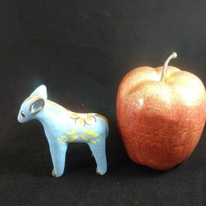 🦚Small Blue Donkey figurine from Acopolco, Mexico